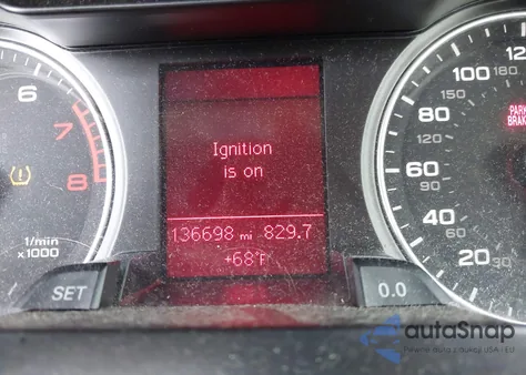 2010 Audi A4 2.0T Premium from USA, damaged, VIN WAUHFAFL8AN011936